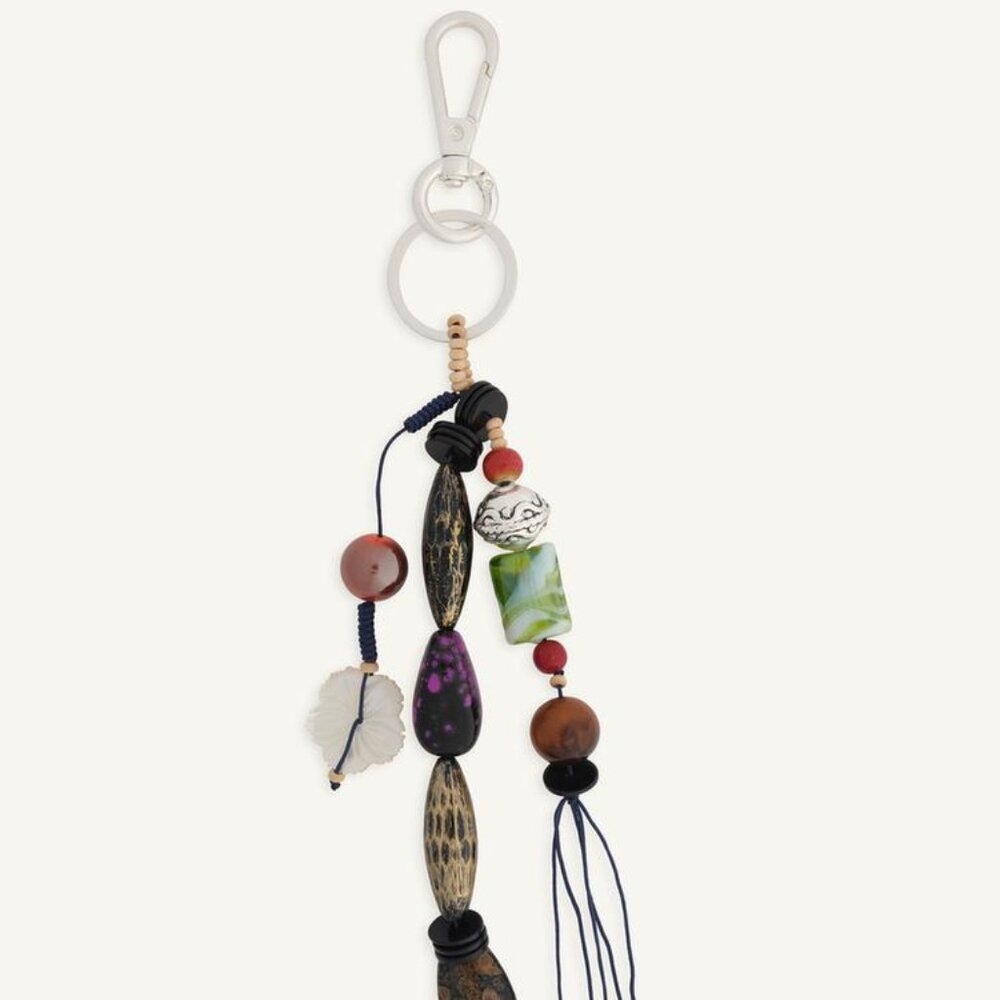 Zara limited edition beaded keychain/bag charm, OS, NWOT